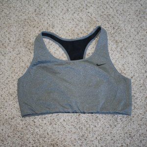 Nike Sports Bra, Green, Women's Large